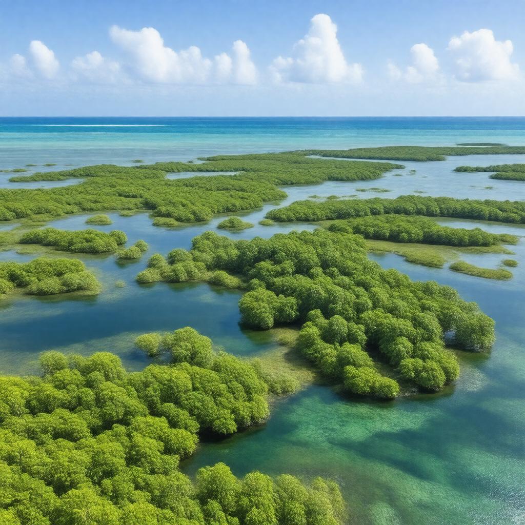 Click to view larger image AI-created image of Sian Ka'an