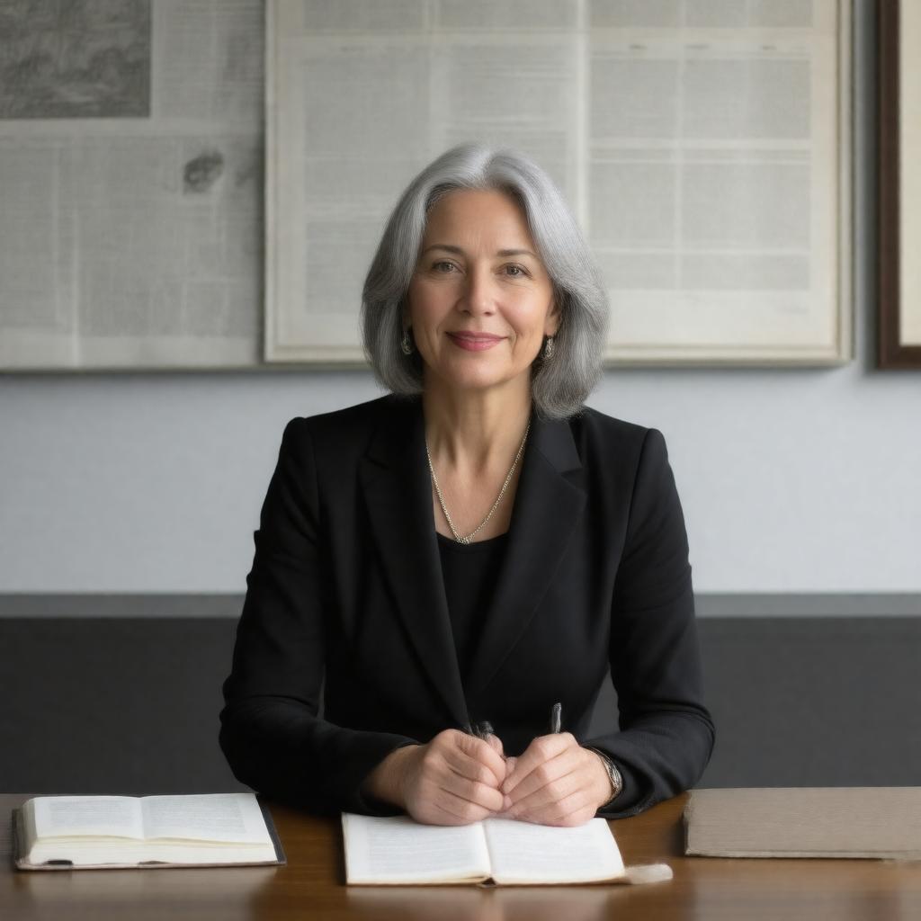 AI-created image of Sian Leah Beilock