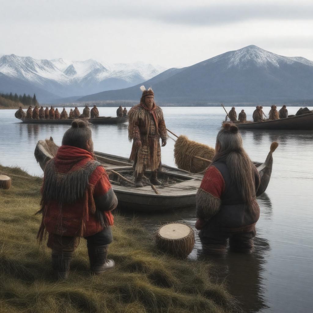 Click to view larger image AI-created image of Siberian Yupik