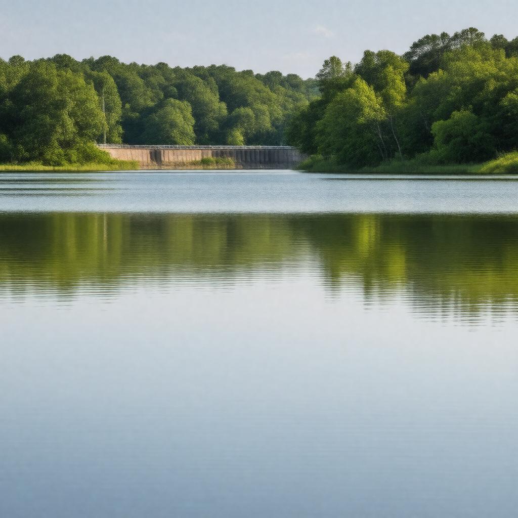 AI-created image of Sibley Lake