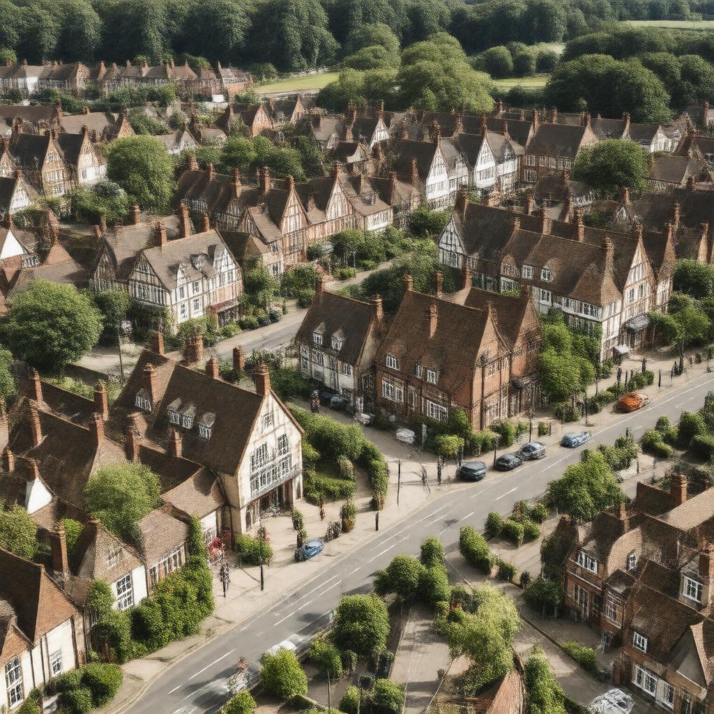 AI-created image of Sidcup, Kent, England
