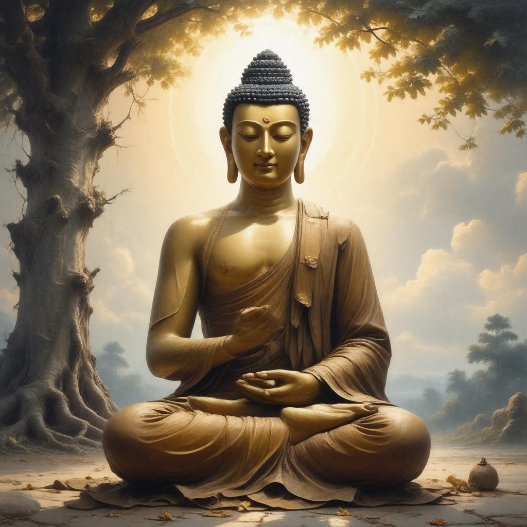 AI-created image of Siddhartha Gautama