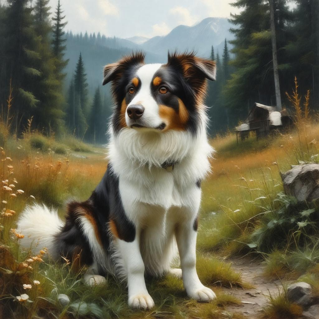 Click to view larger image AI-created image of Sideways the Dog