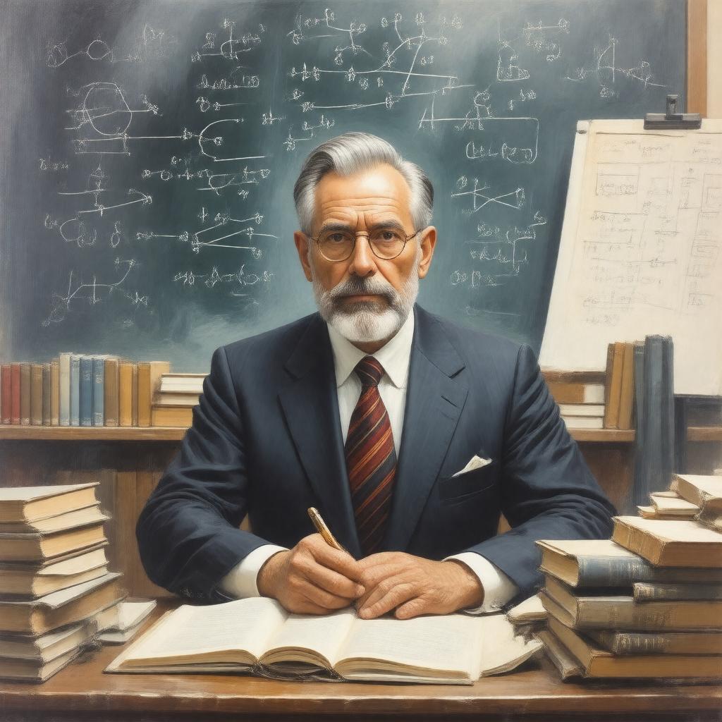 AI-created image of Sidney Coleman