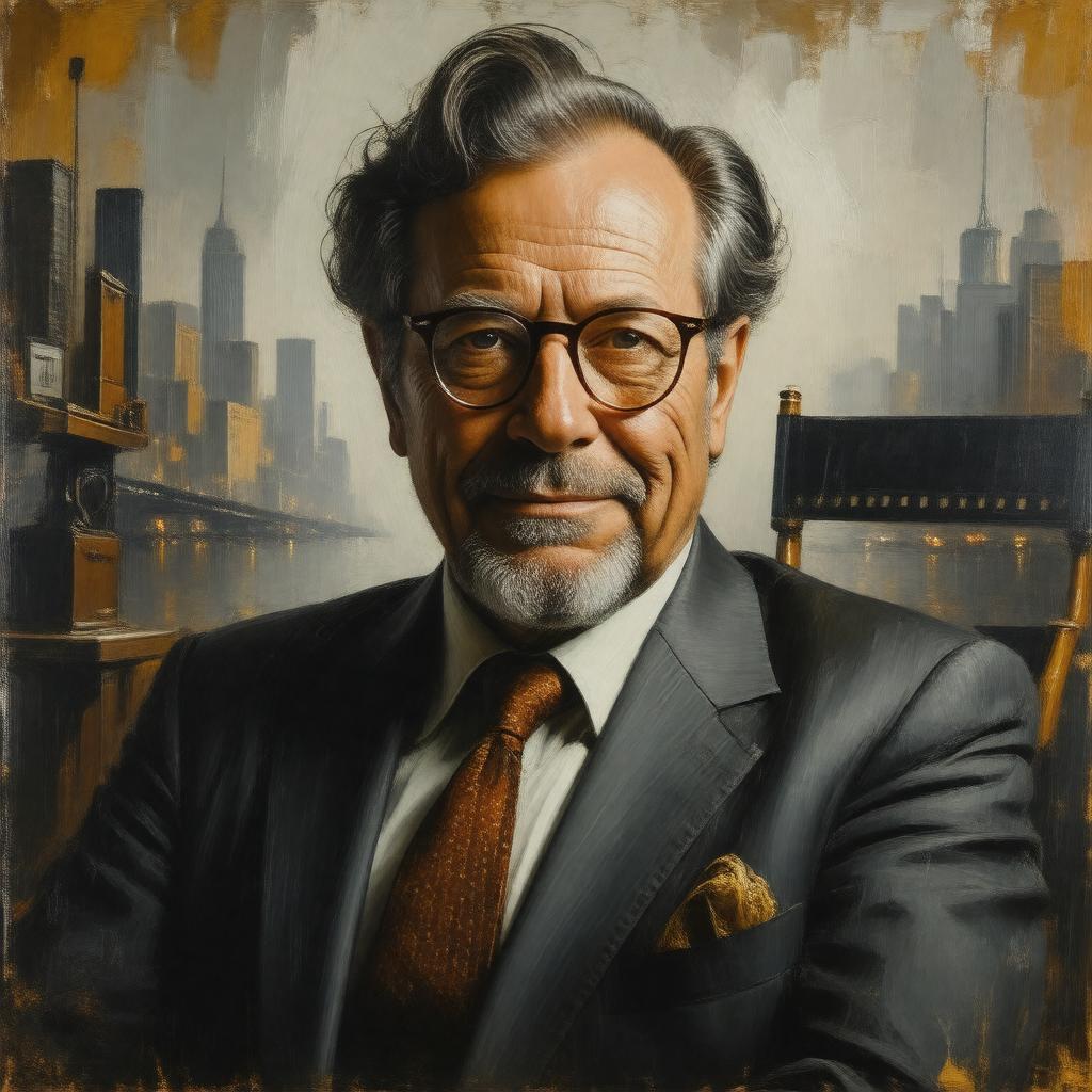 AI-created image of Sidney Lumet