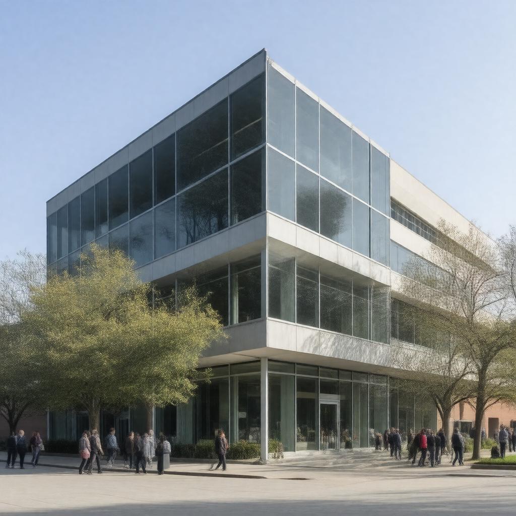 Click to view larger image AI-created image of Siebel Center for Computer Science