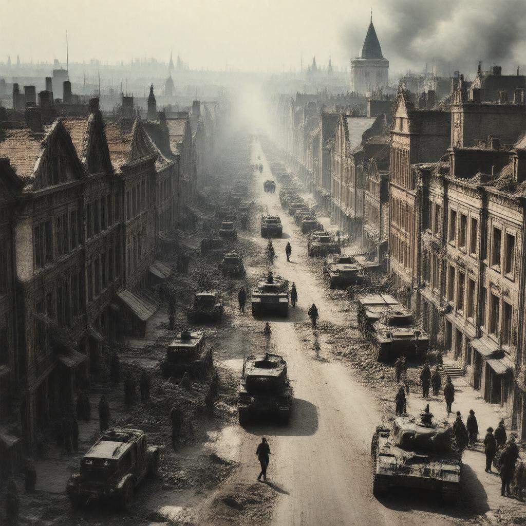 AI-created image of Siege of Königsberg