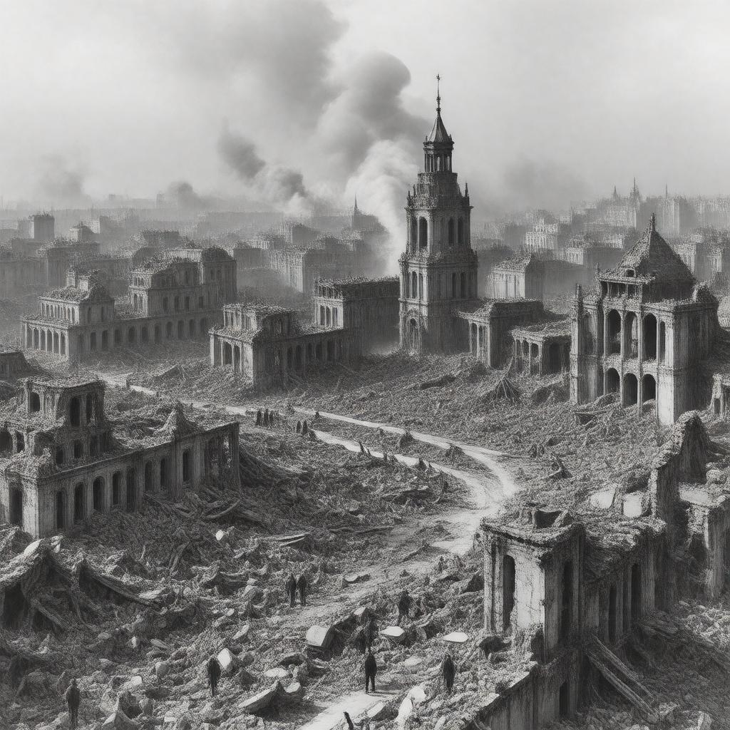 Click to view larger image AI-created image of Siege of Leningrad (1941–1944)