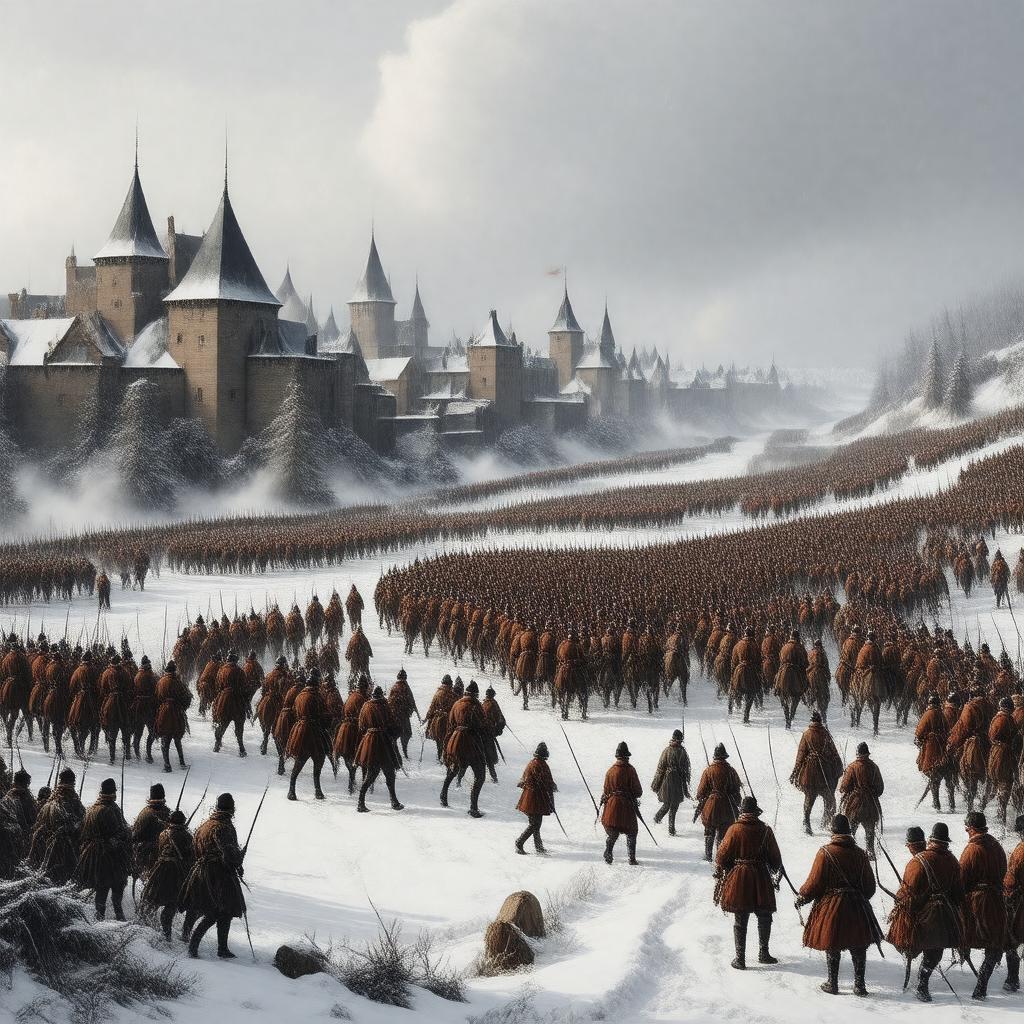 Click to view larger image AI-created image of Siege of Quebec (1775–1776)