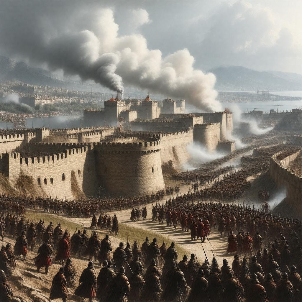 AI-created image of Siege of Sevastopol