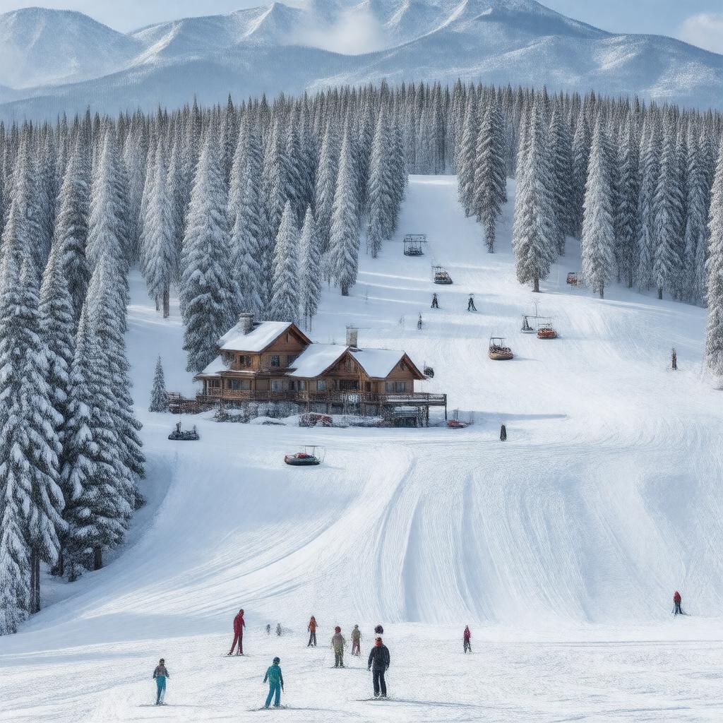 AI-created image of Sierra-at-Tahoe