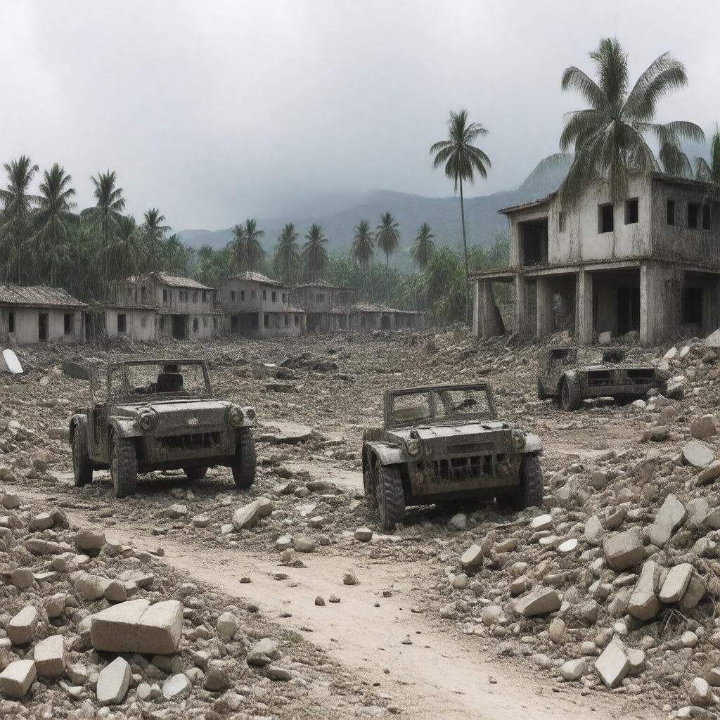 AI-created image of Sierra Leone Civil War