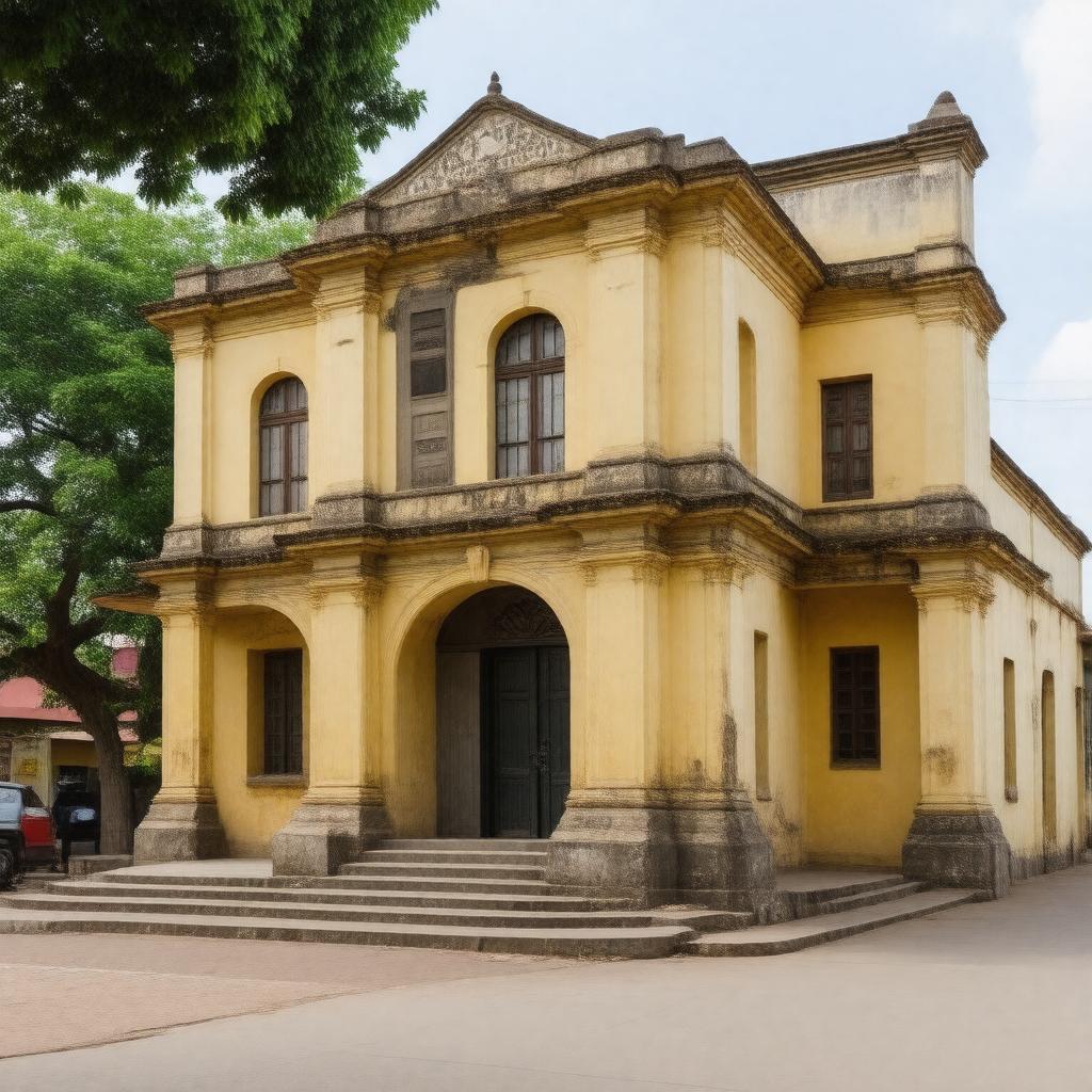 Click to view larger image AI-created image of Sierra Leone National Museum