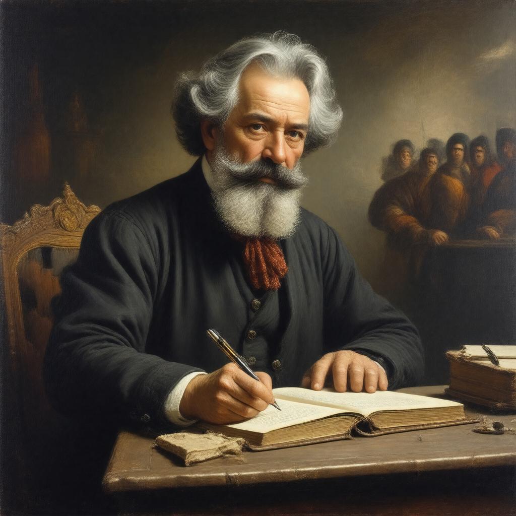 AI-created image of Sieur Louis de Conte