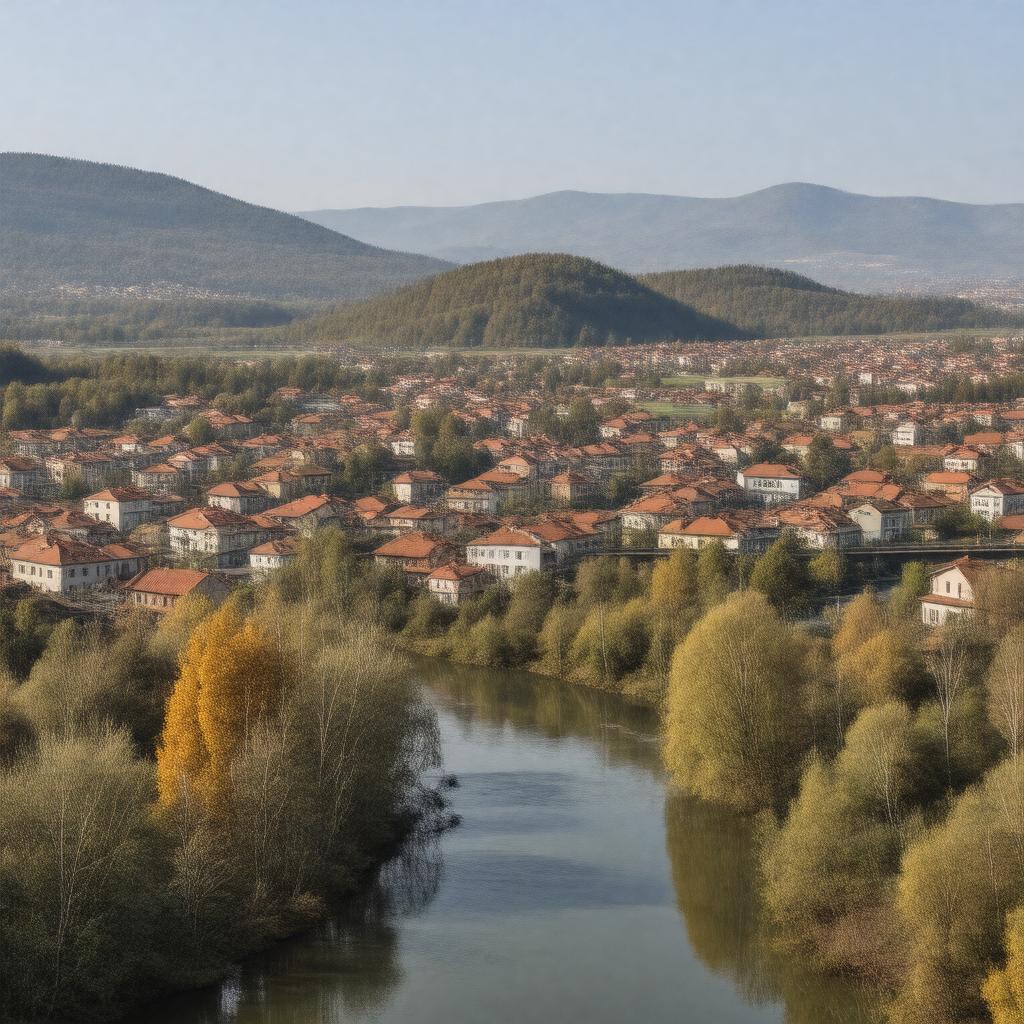 AI-created image of Sighetu Marmației