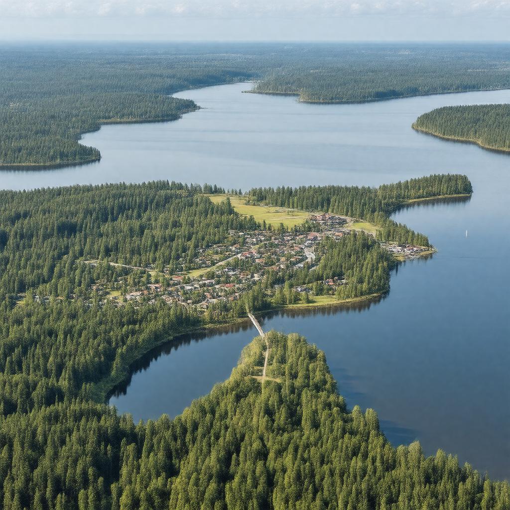 AI-created image of Sigtuna Municipality