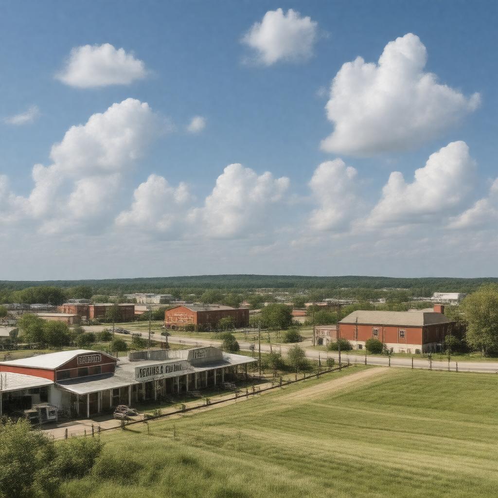 AI-created image of Sikeston, Missouri