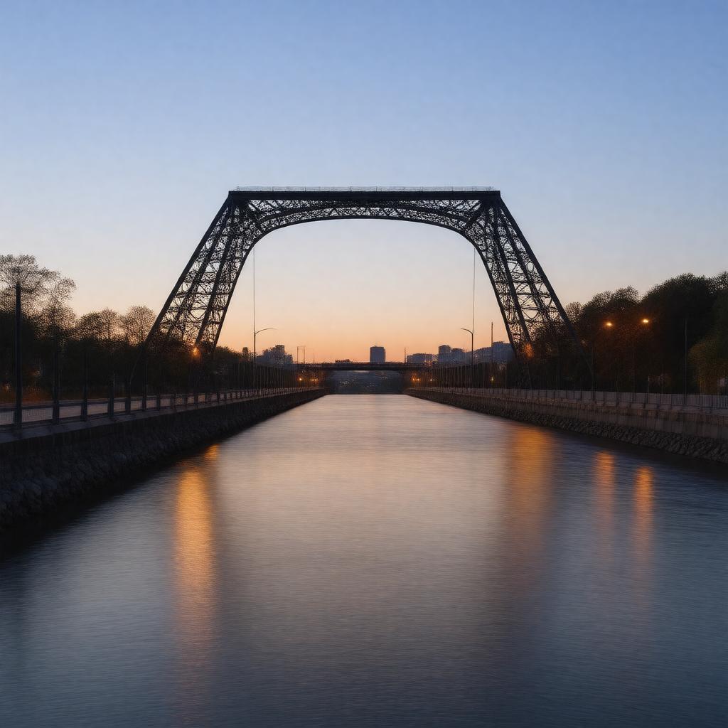 Click to view larger image AI-created image of Sikorsky Bridge