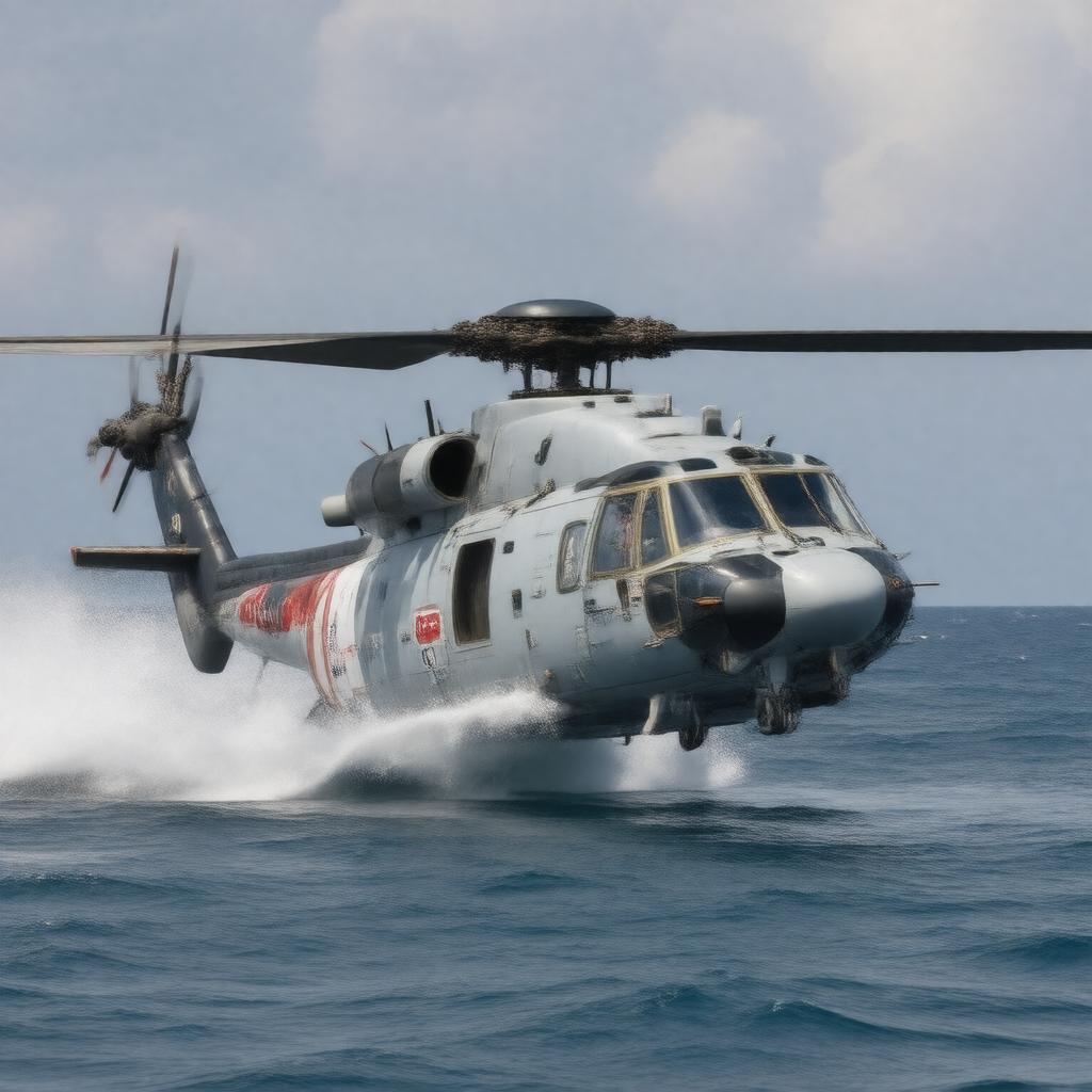 AI-created image of Sikorsky HH-52 Seaguard