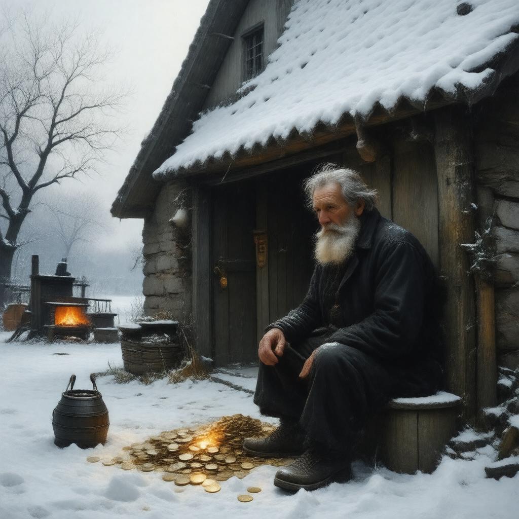 AI-created image of Silas Marner