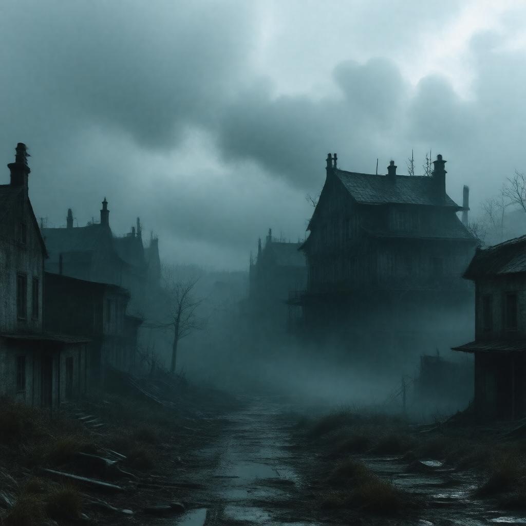 AI-created image of Silent Hill