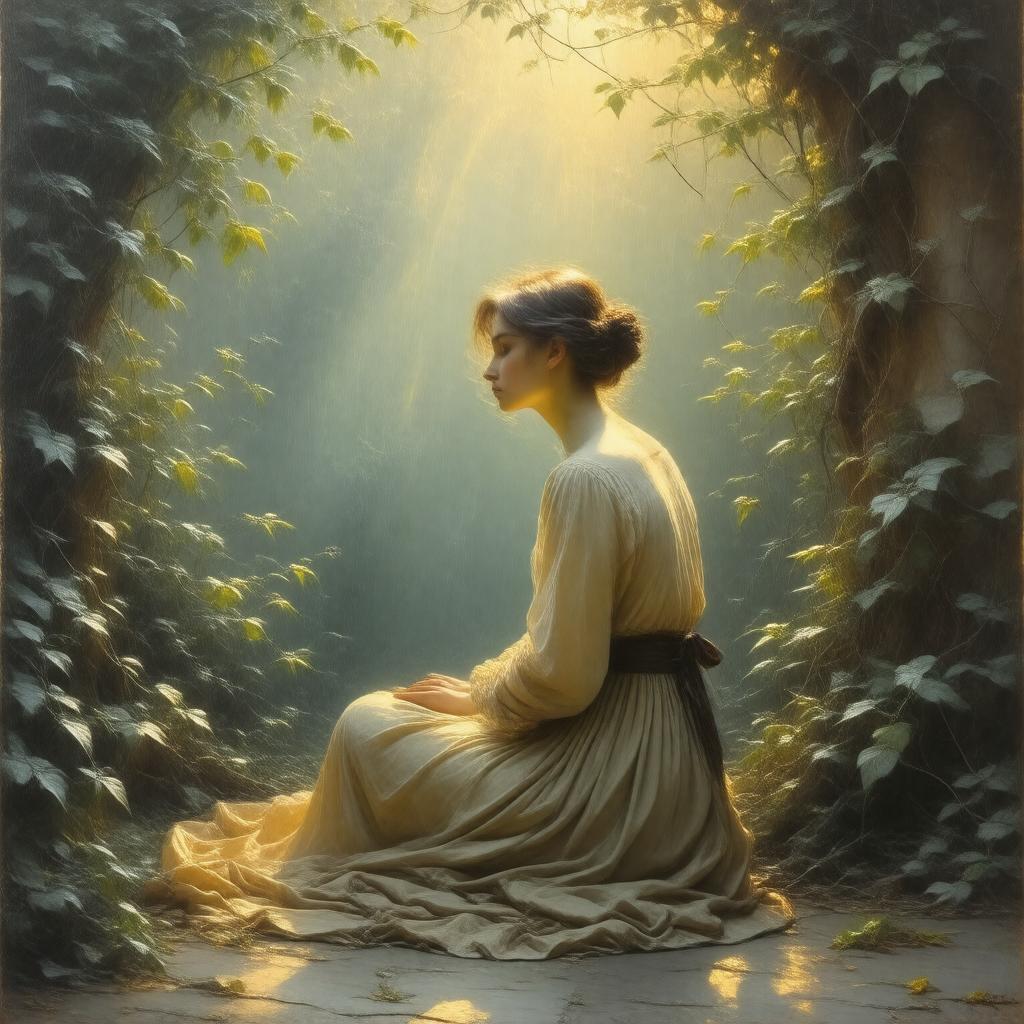 Click to view larger image AI-created image of Silent Noon