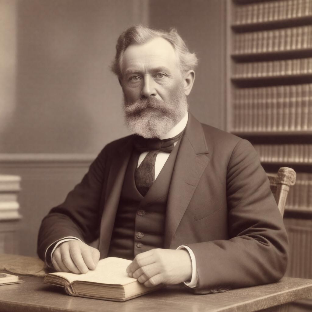 AI-created image of Silvanus P. Thompson
