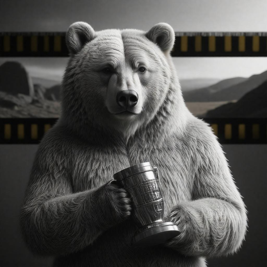 AI-created image of Silver Bear for Best Actor