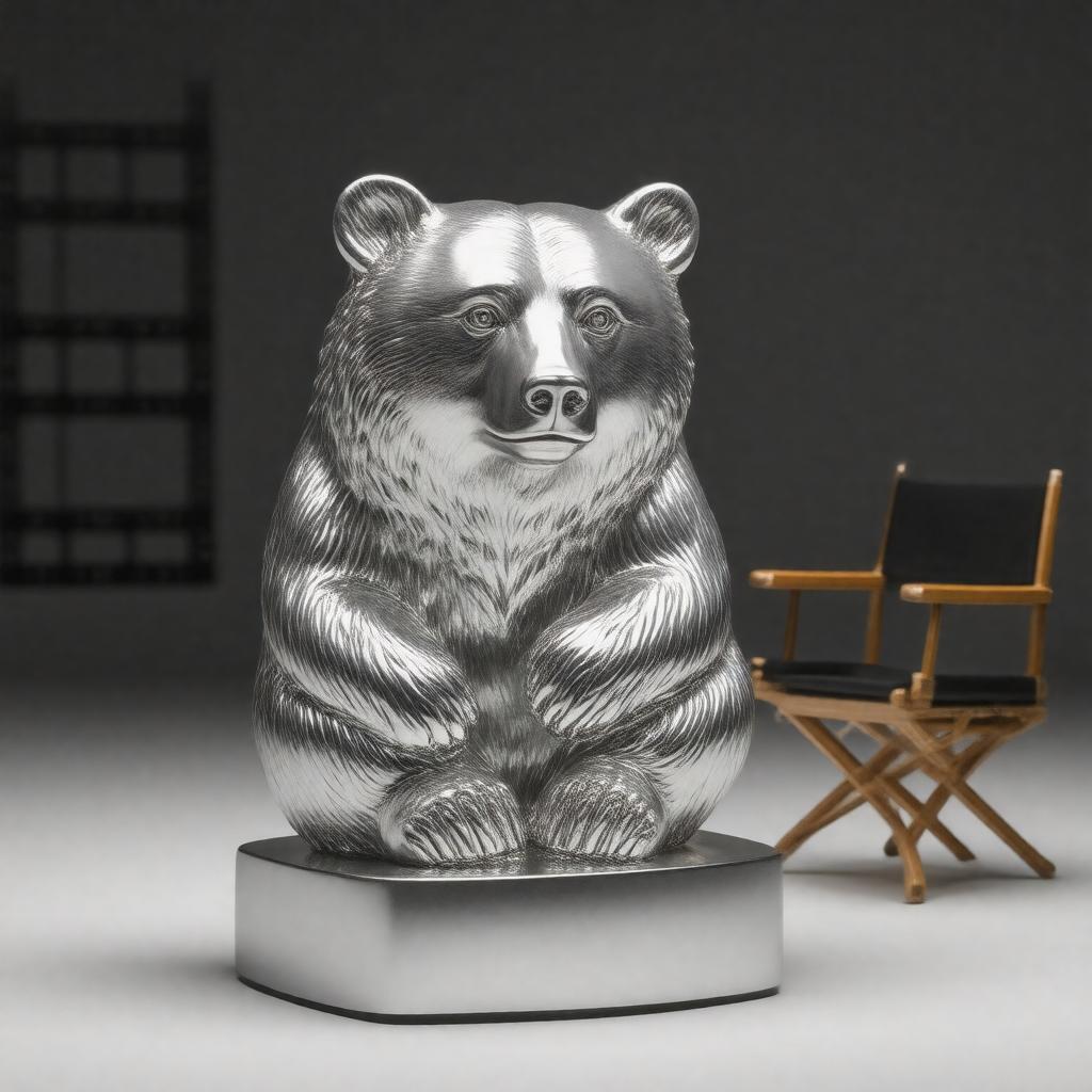 Click to view larger image AI-created image of Silver Bear for Best Director