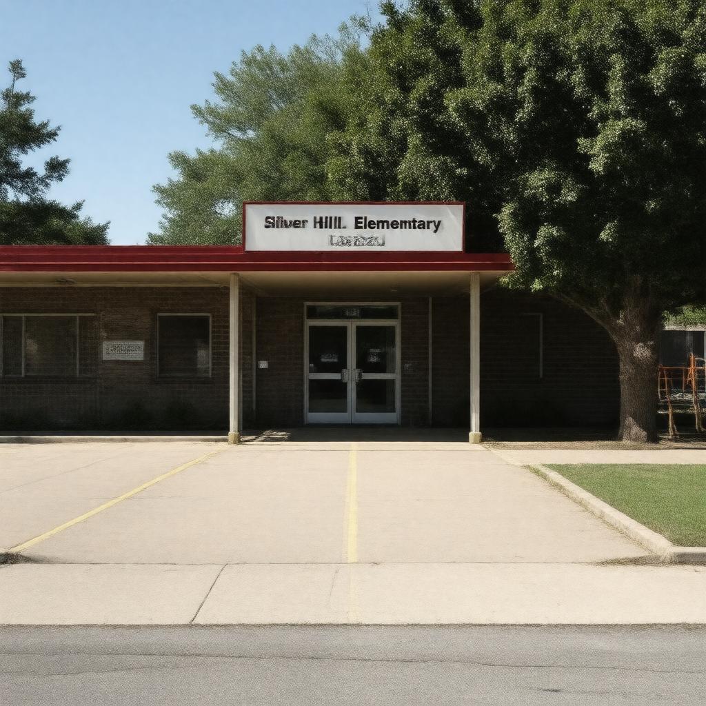 AI-created image of Silver Hill Elementary School