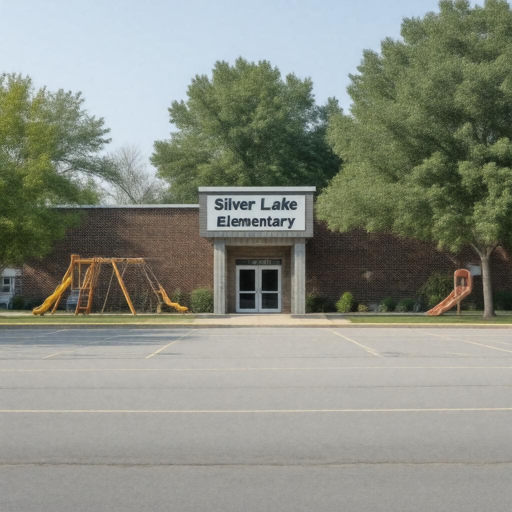 Click to view larger image AI-created image of Silver Lake Elementary School