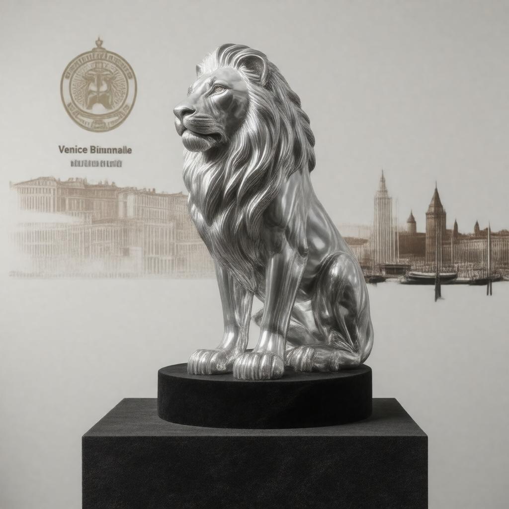 AI-created image of Silver Lion for Most Promising Artist (Venice Biennale 2011)