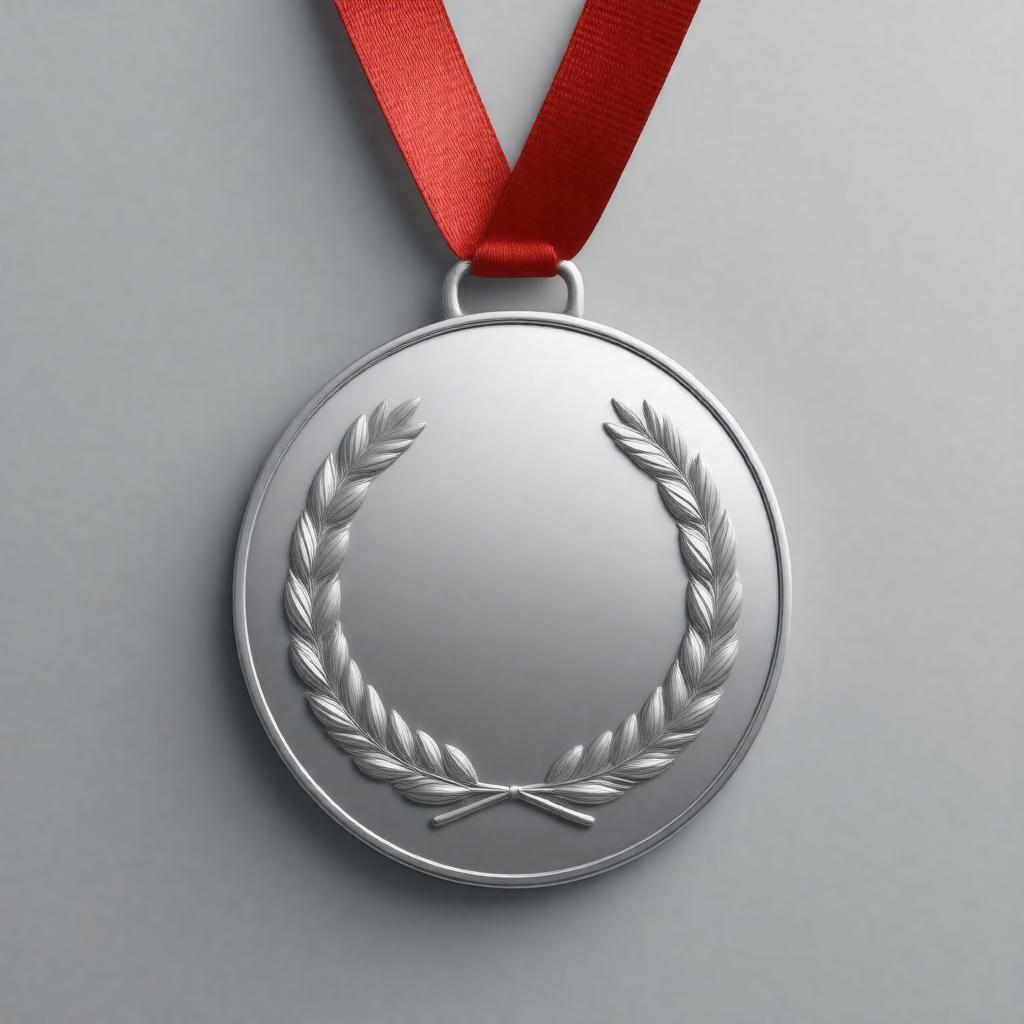 Click to view larger image AI-created image of Silver Medal
