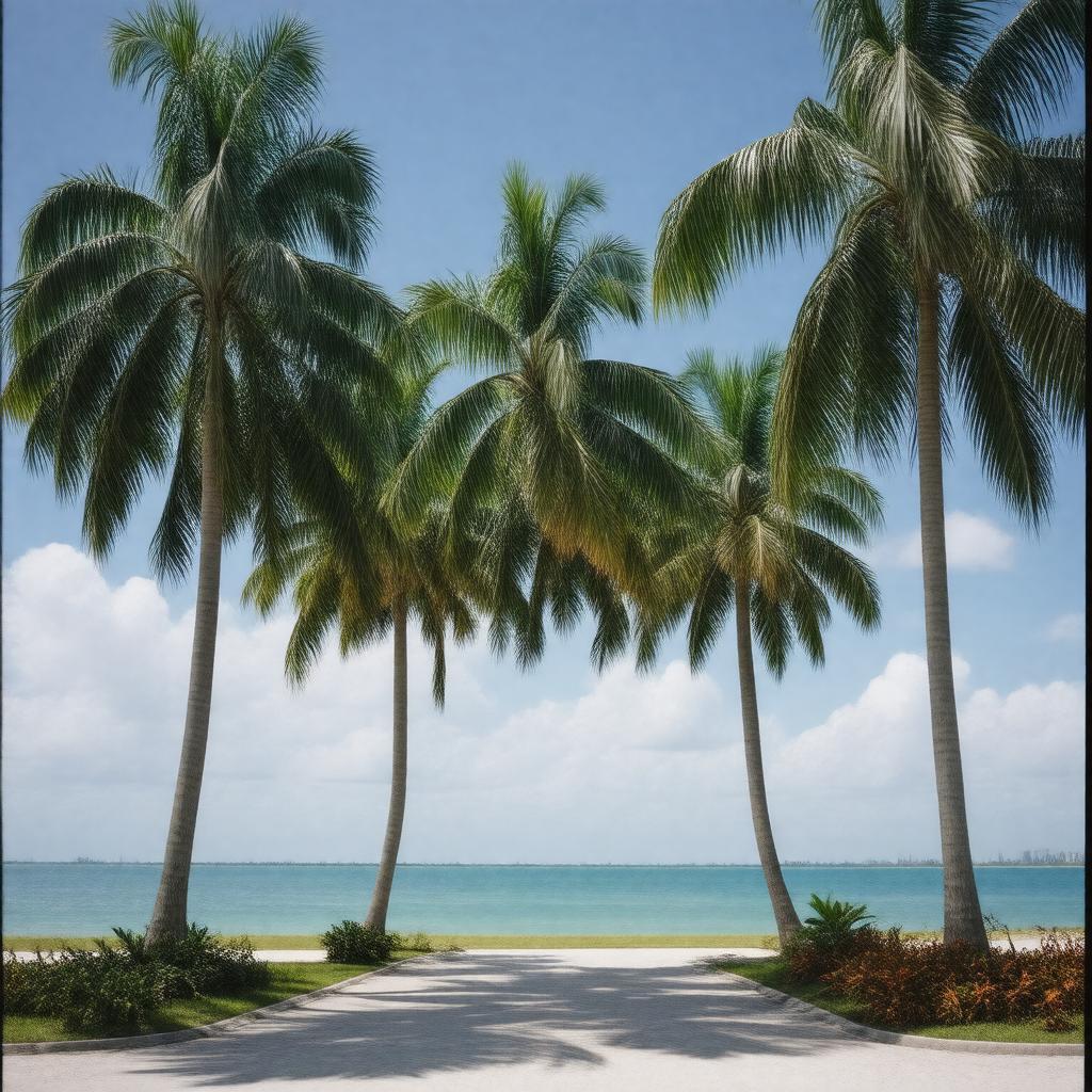 Click to view larger image AI-created image of Silver Palms