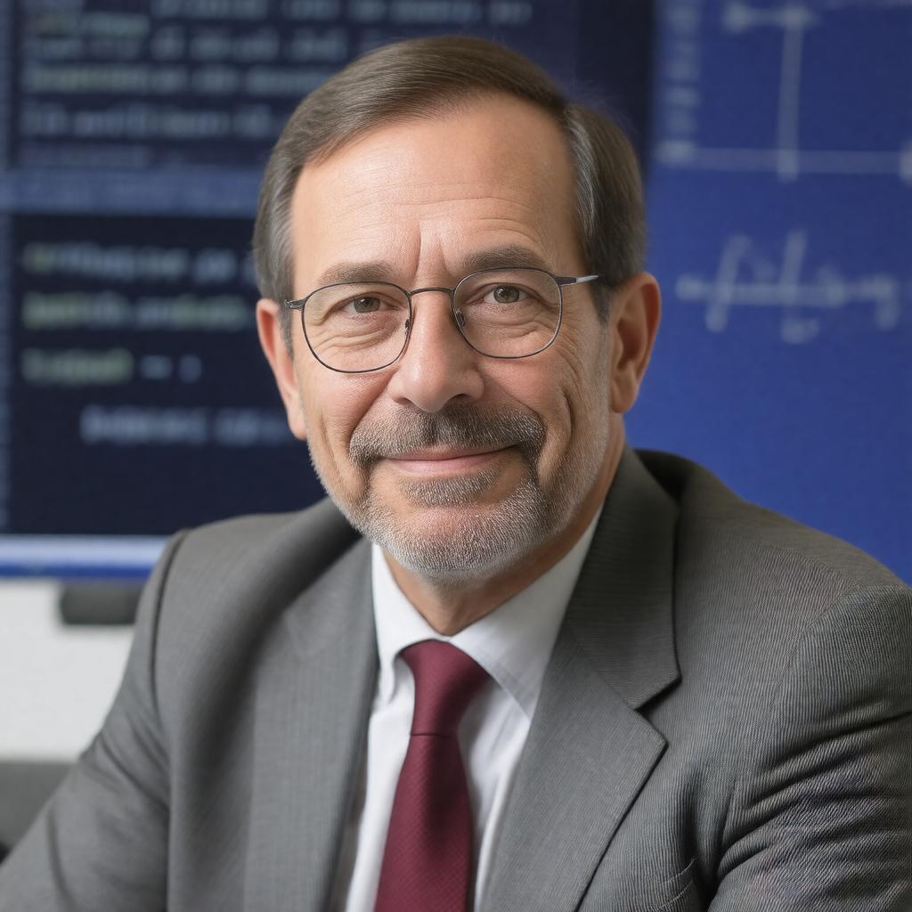 AI-created image of Silvio Micali