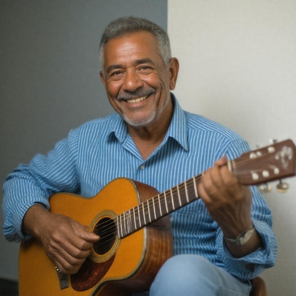 AI-created image of Silvio Rodríguez