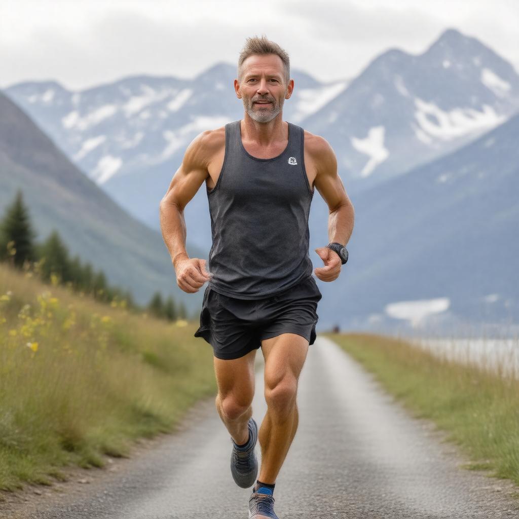 AI-created image of Simen Holvik