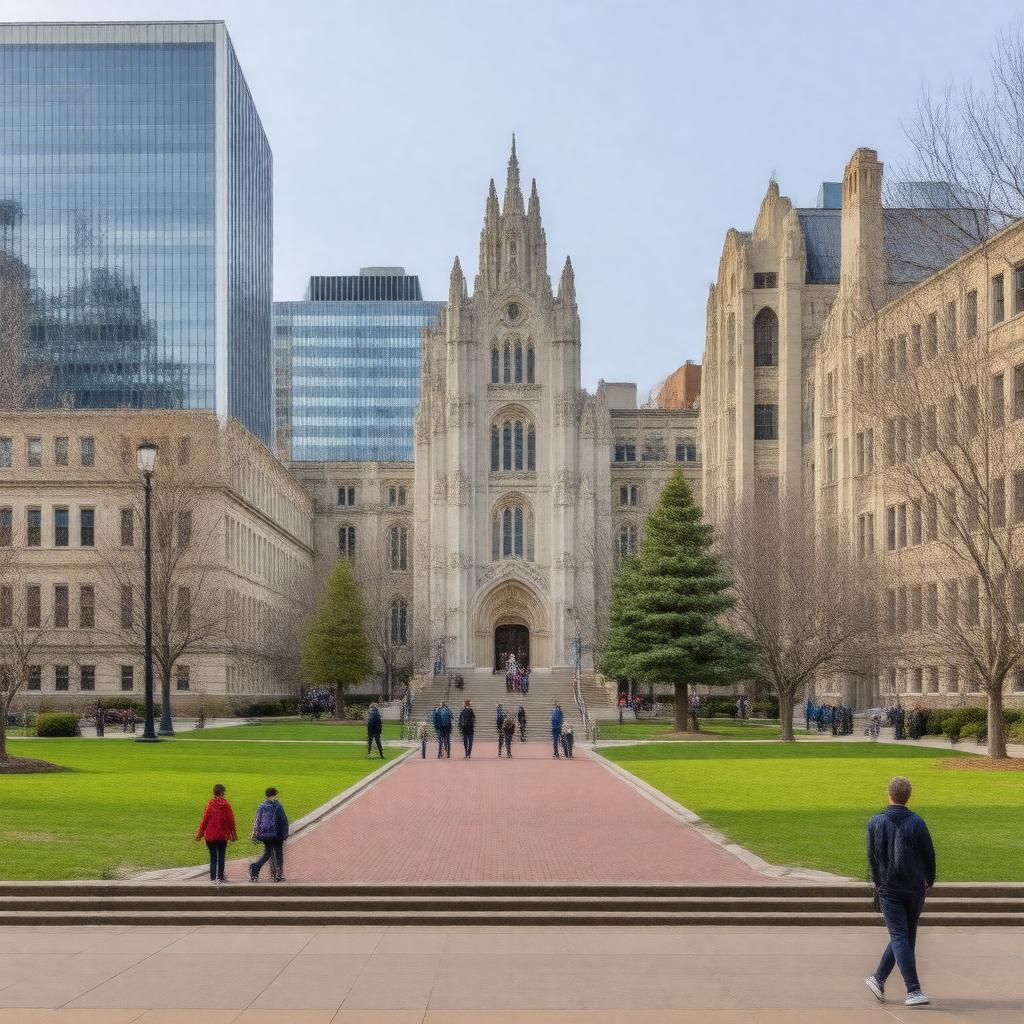 AI-created image of Simmons University