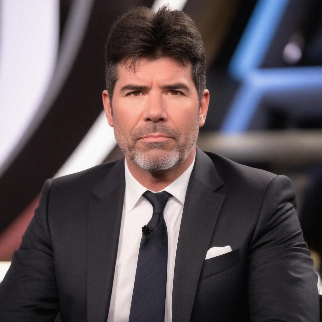 AI-created image of Simon Cowell