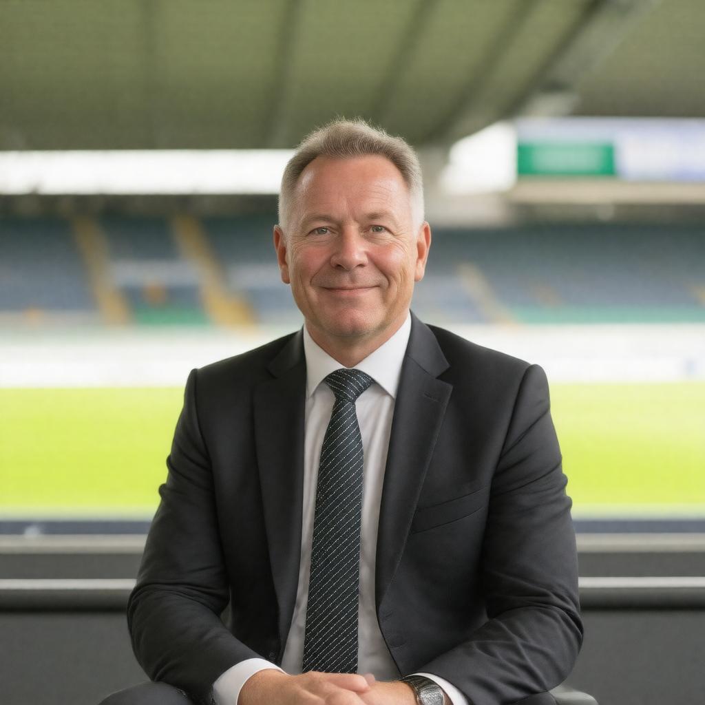 AI-created image of Simon Hallett