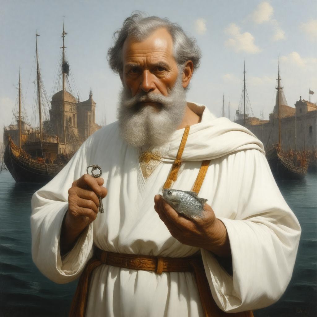 AI-created image of Simon Peter