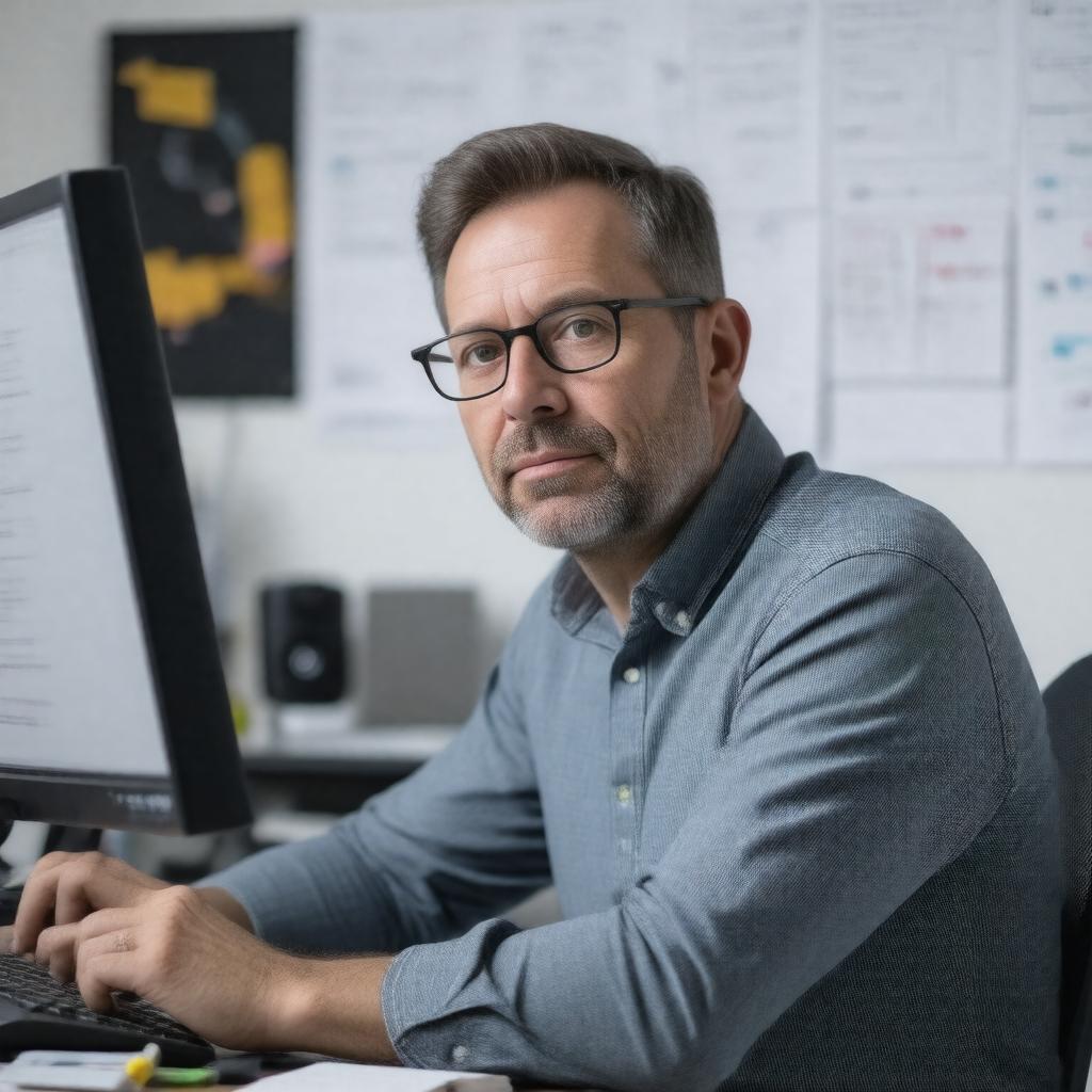 AI-created image of Simon Schampijer