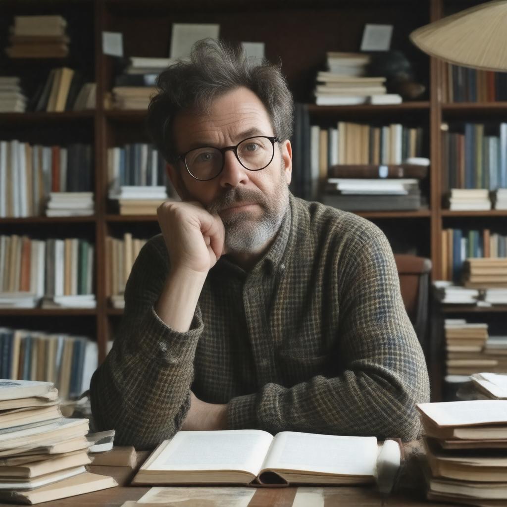 AI-created image of Simon Stephens