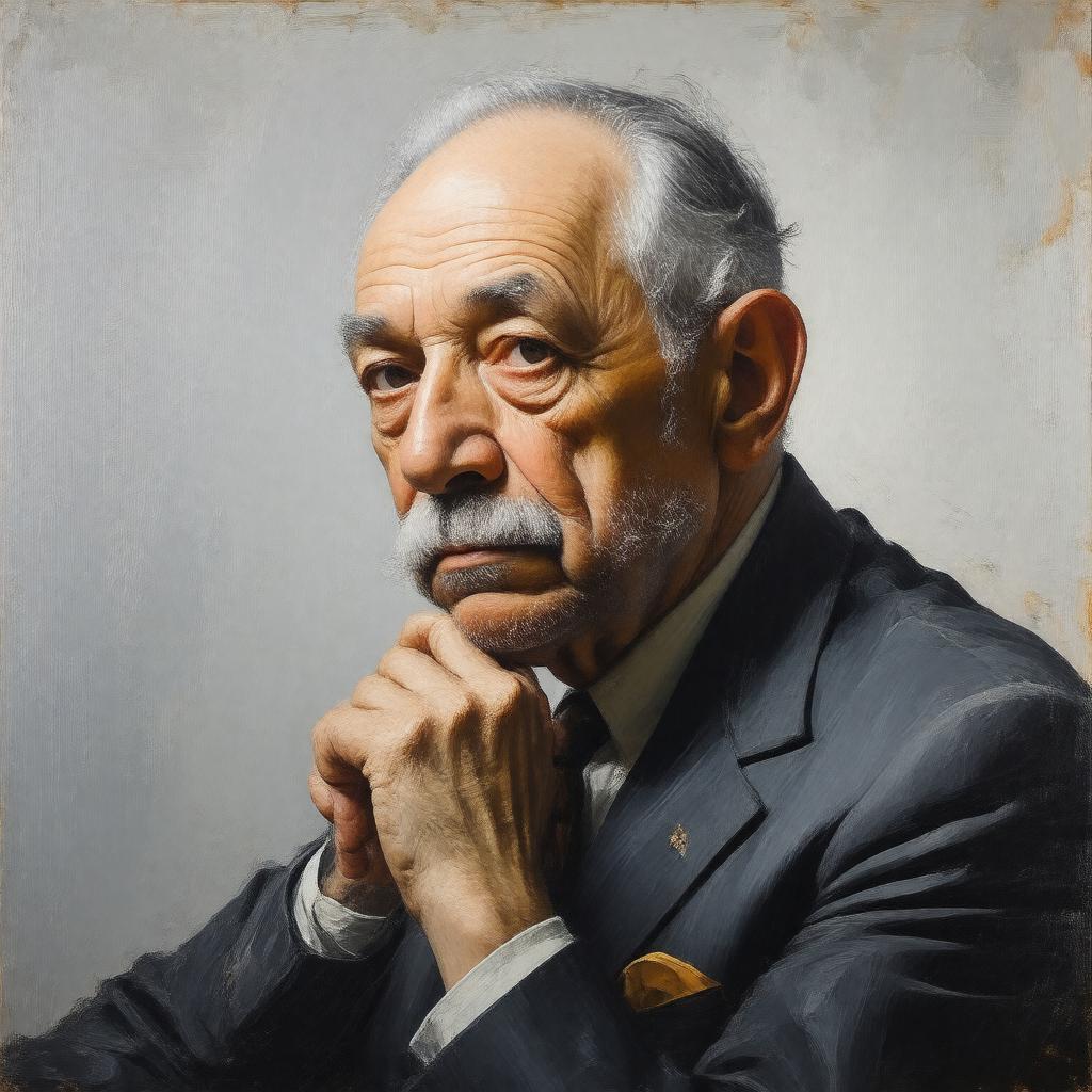 AI-created image of Simon Wiesenthal
