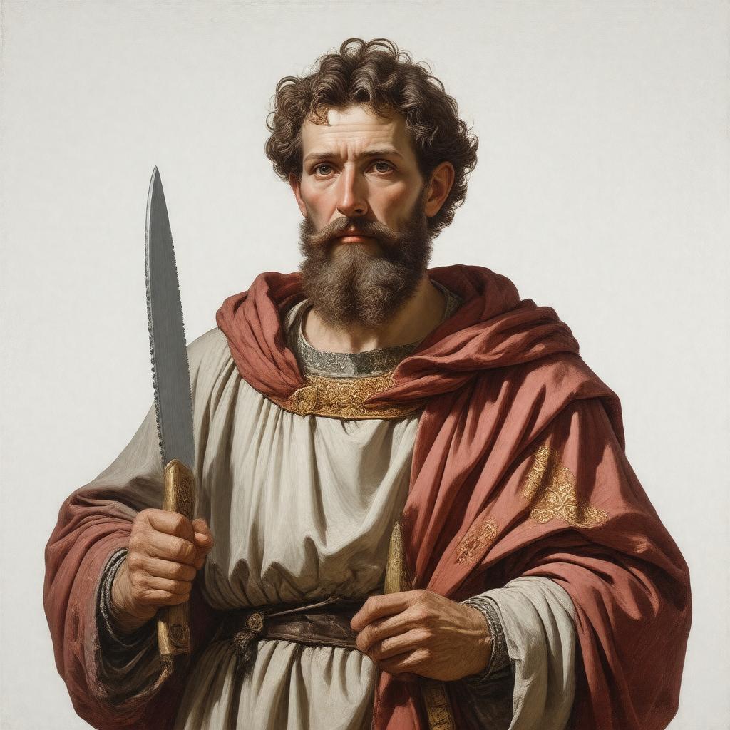 AI-created image of Simon the Zealot