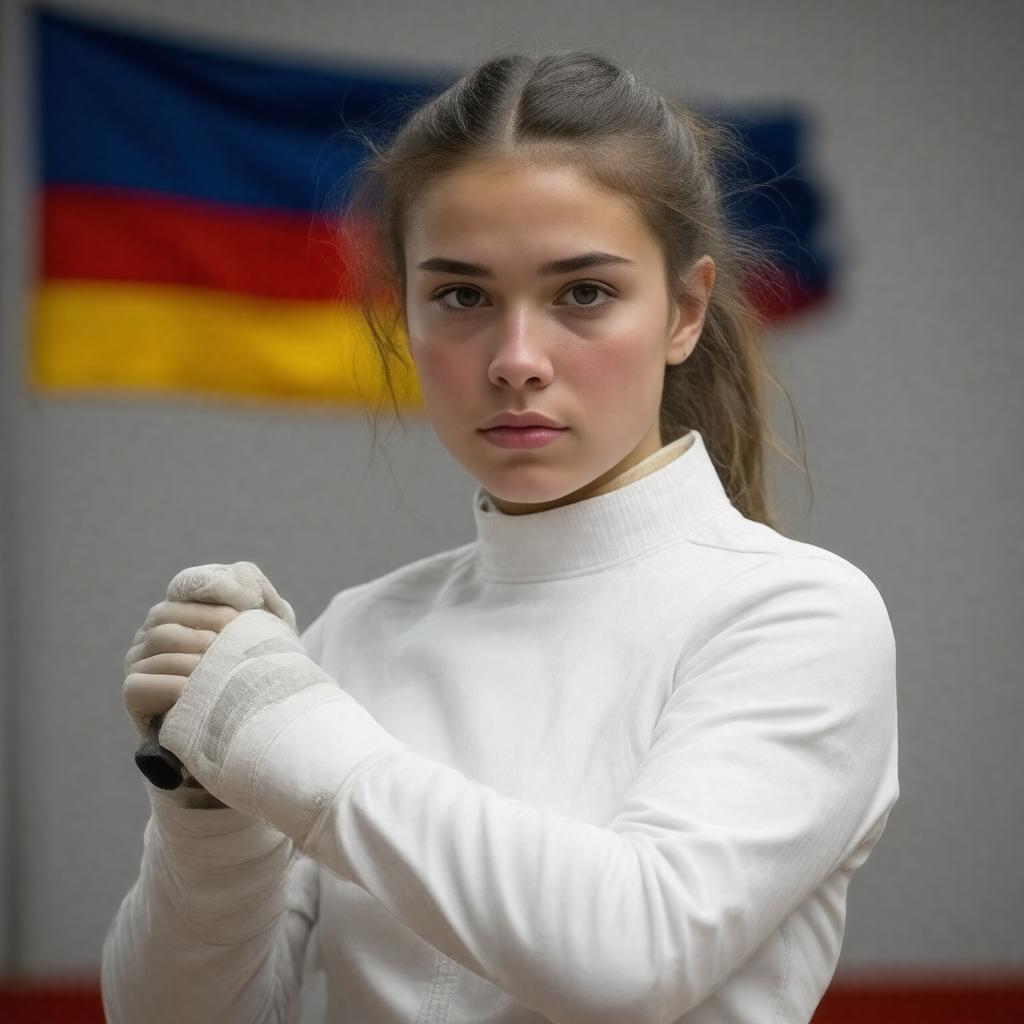 AI-created image of Simona Gherman