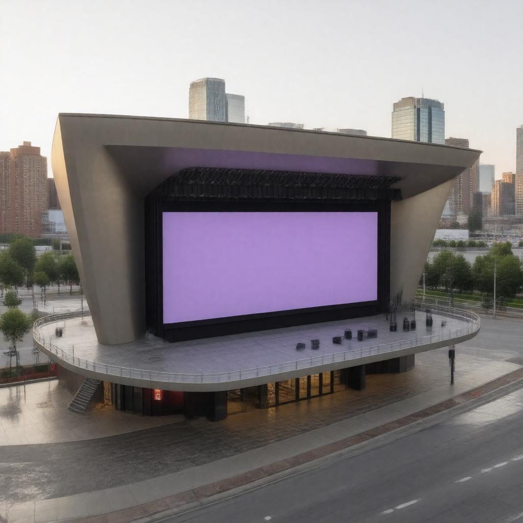 Click to view larger image AI-created image of Simons IMAX Theatre