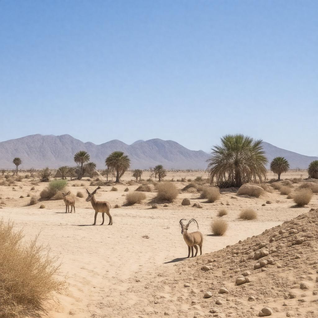 AI-created image of Sinai Desert