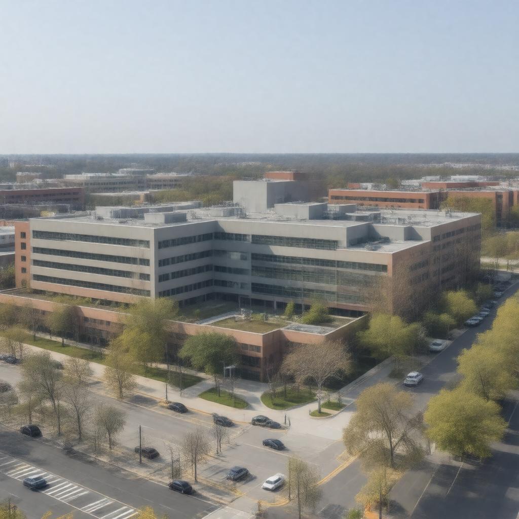 AI-created image of Sinai Hospital