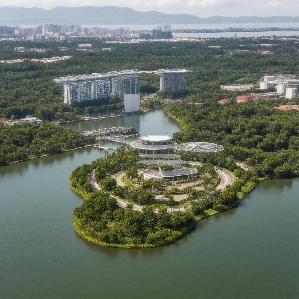 AI-created image of Singapore